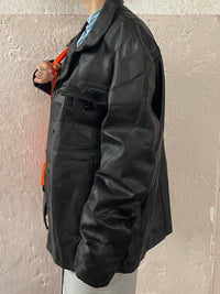 Vintage Lederjacke L - Kleiderhaufen - Default Title