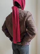 Diesel Jacket Brown and Purple Unisex - M