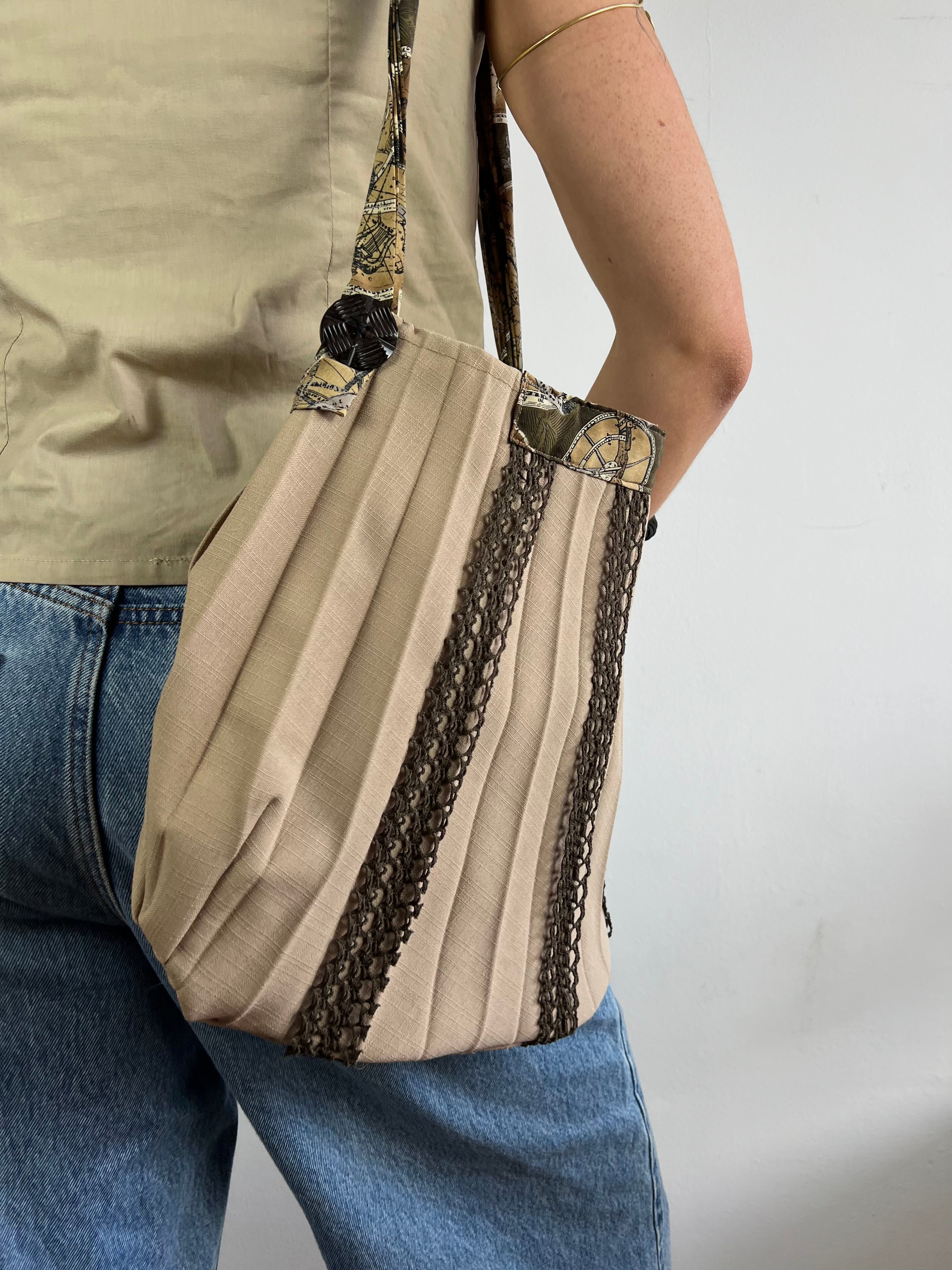 Bag Handbag Cream Shoulder Bag – One Size