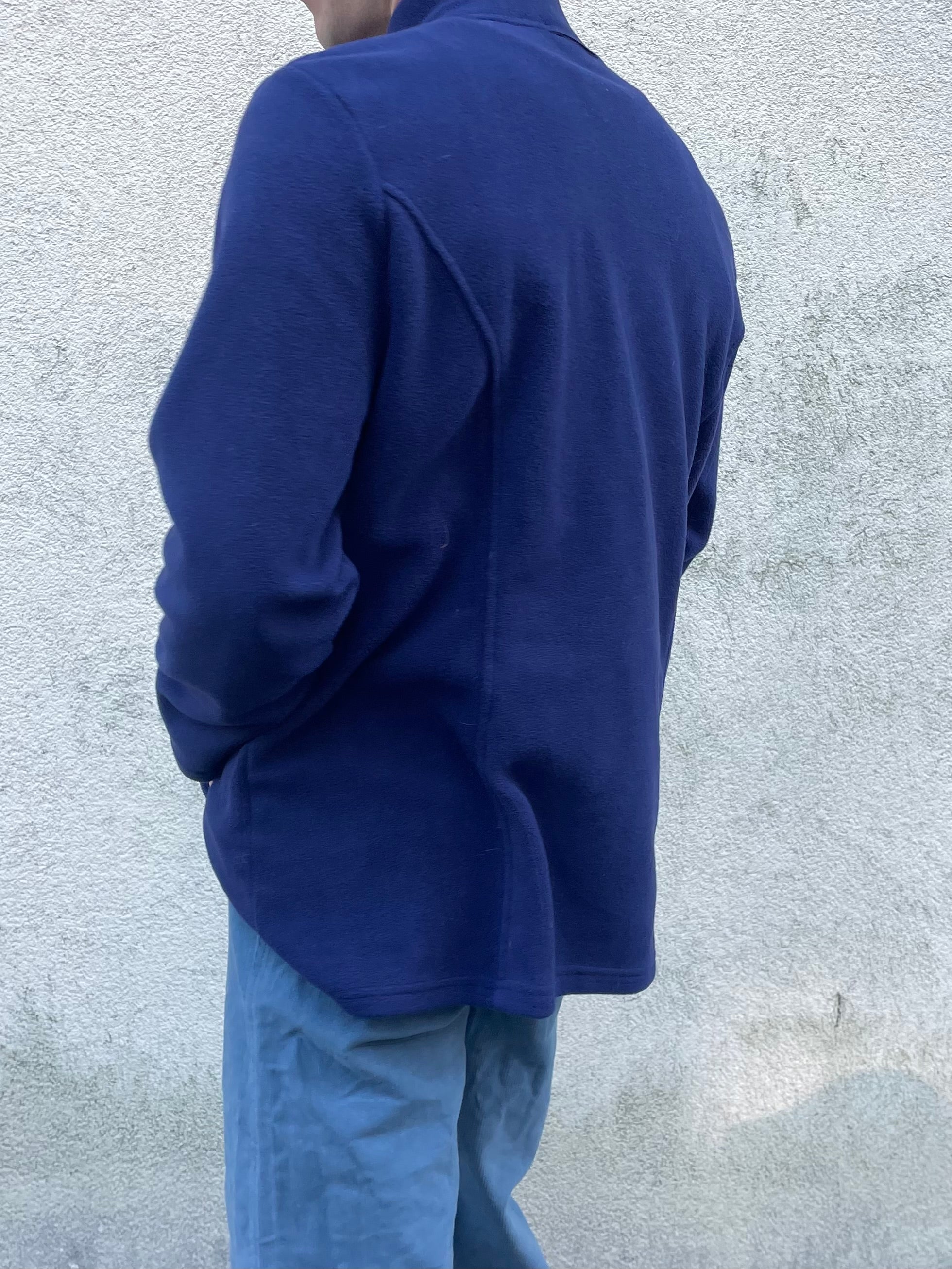 Ulla Popken Fleece Marineblau - Kleiderhaufen - Default Title