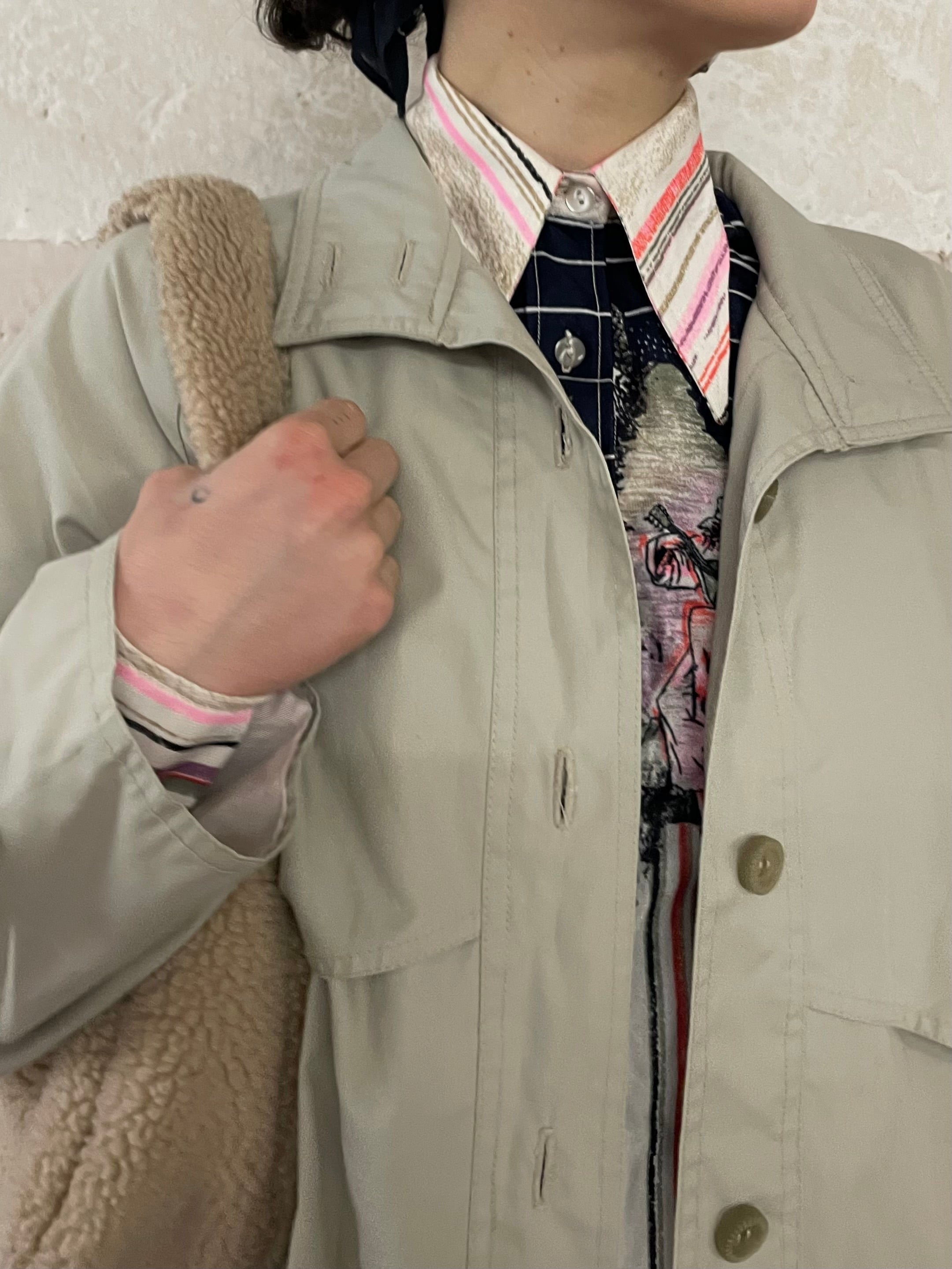 Frühlingszeit Trenchcoat Zeit M - Kleiderhaufen - Default Title