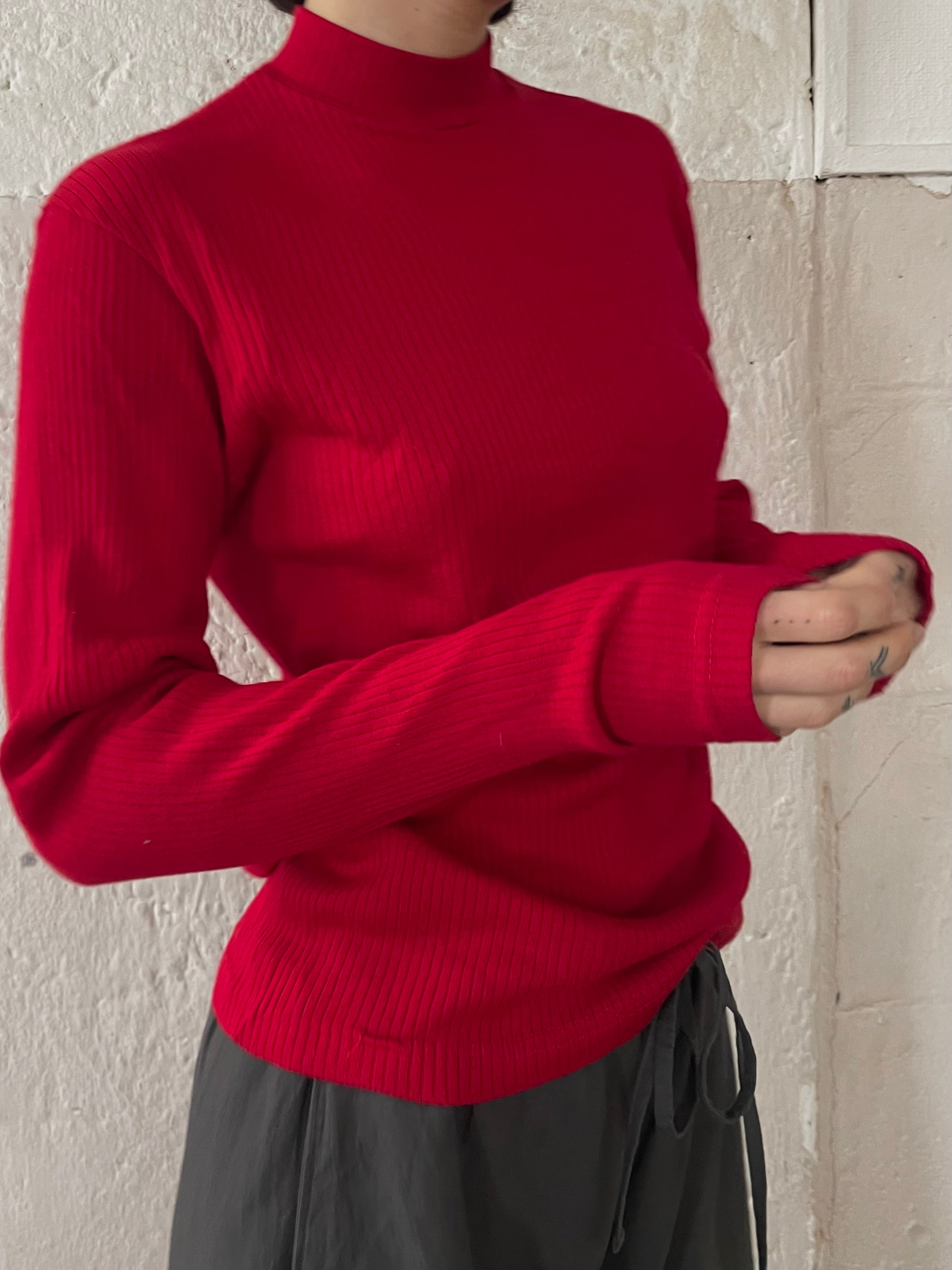 Rotes longsleeve - Kleiderhaufen - Default Title