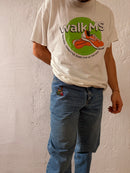 Vintage Jeans Blue with Front & Back Patches – L