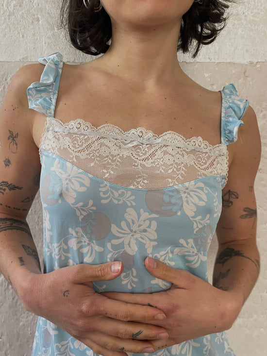 Y2K Rüschen Top S/M