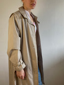 Trench Coat Vintage X Goldix Cream Spring Unisex – M