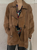 Wunderschöne Vintage Jacke aus Rauleder M - Kleiderhaufen - Default Title