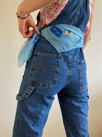 Overall Vintage Dungarees Blue Cotton Struggle’s UnisexPants – 32/34