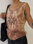 Vintage Sommer Top M