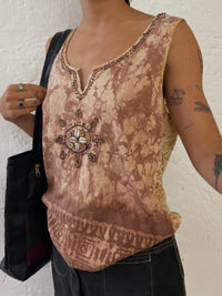 Vintage Sommer Top M