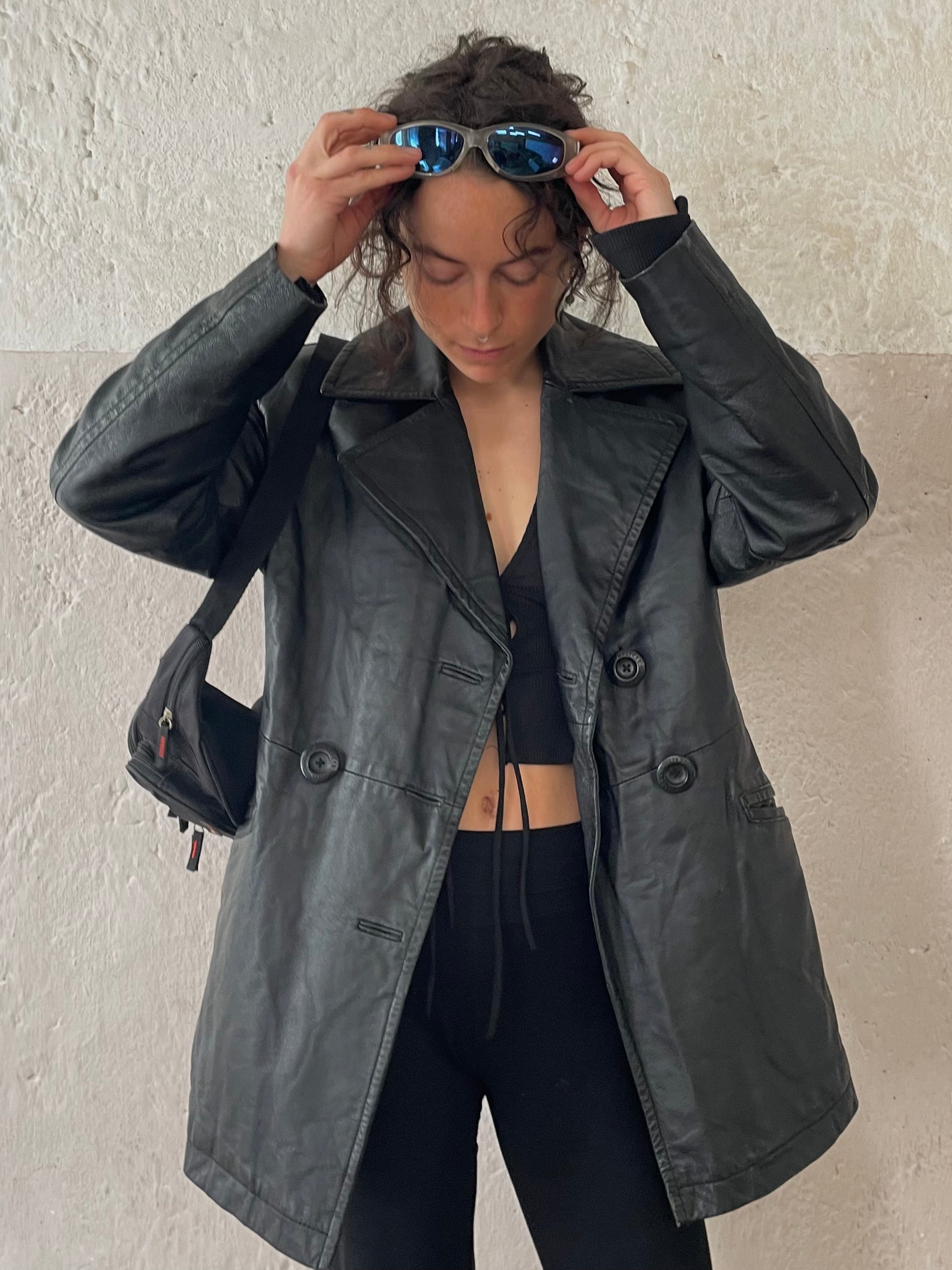 Vintage Lederjacke - Kleiderhaufen - Default Title