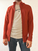 Cardigan CollectionL Rust Orange Unisex – L