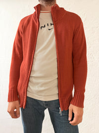 Cardigan CollectionL Rust Orange Unisex – L