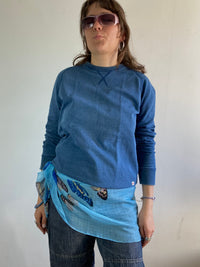 Sweater Levi’s Vintage Blue Longsleeve Cotton Unisex – M