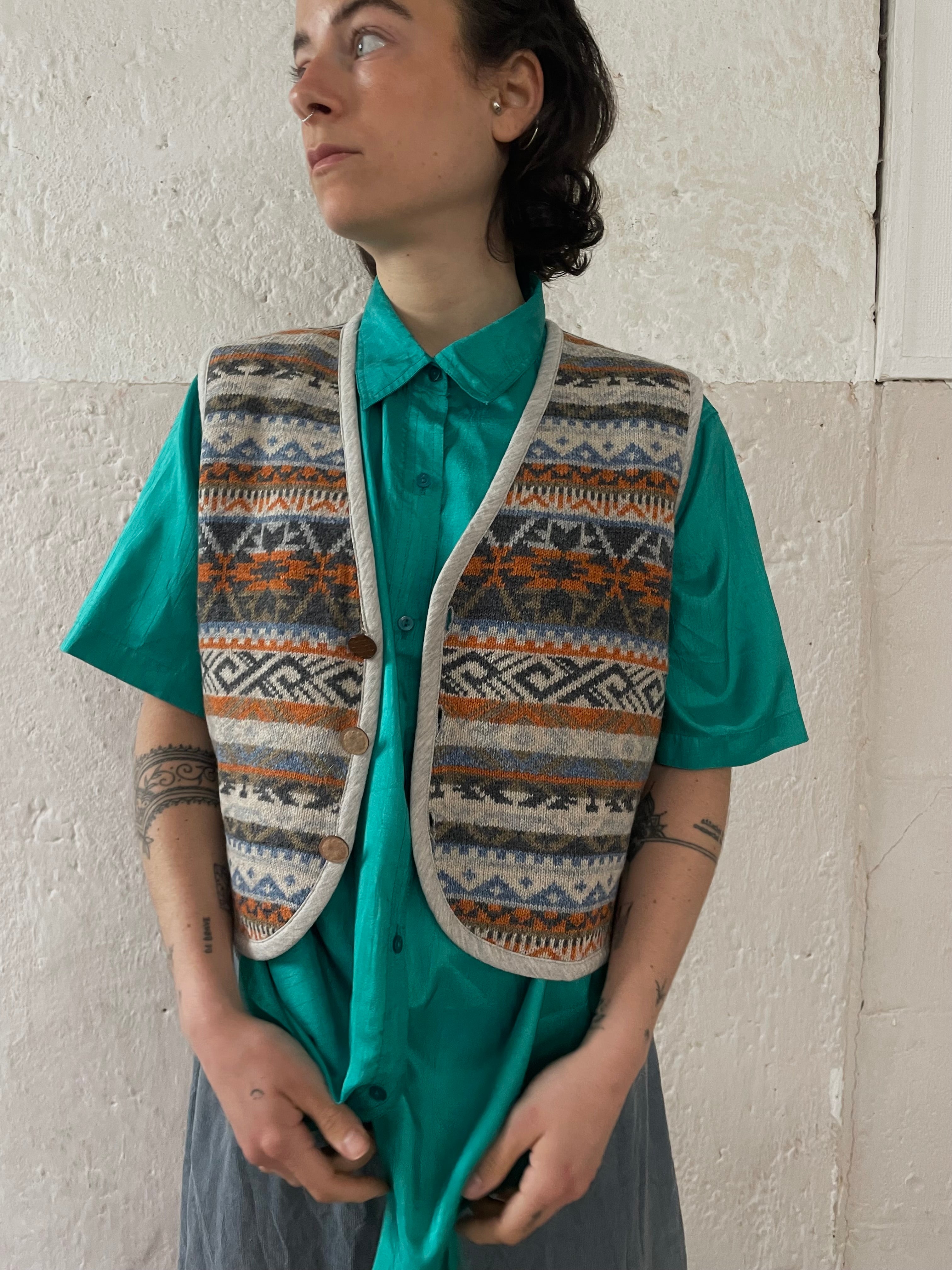 Vintage Weste M - Kleiderhaufen - Default Title