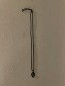 Halskette blauer Stein