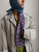 Knitted Scarf Colorful - One Size