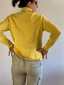Sweater Vintage Polo Collar Long Sleeve Yellow Ralph Lauren Unisex – M