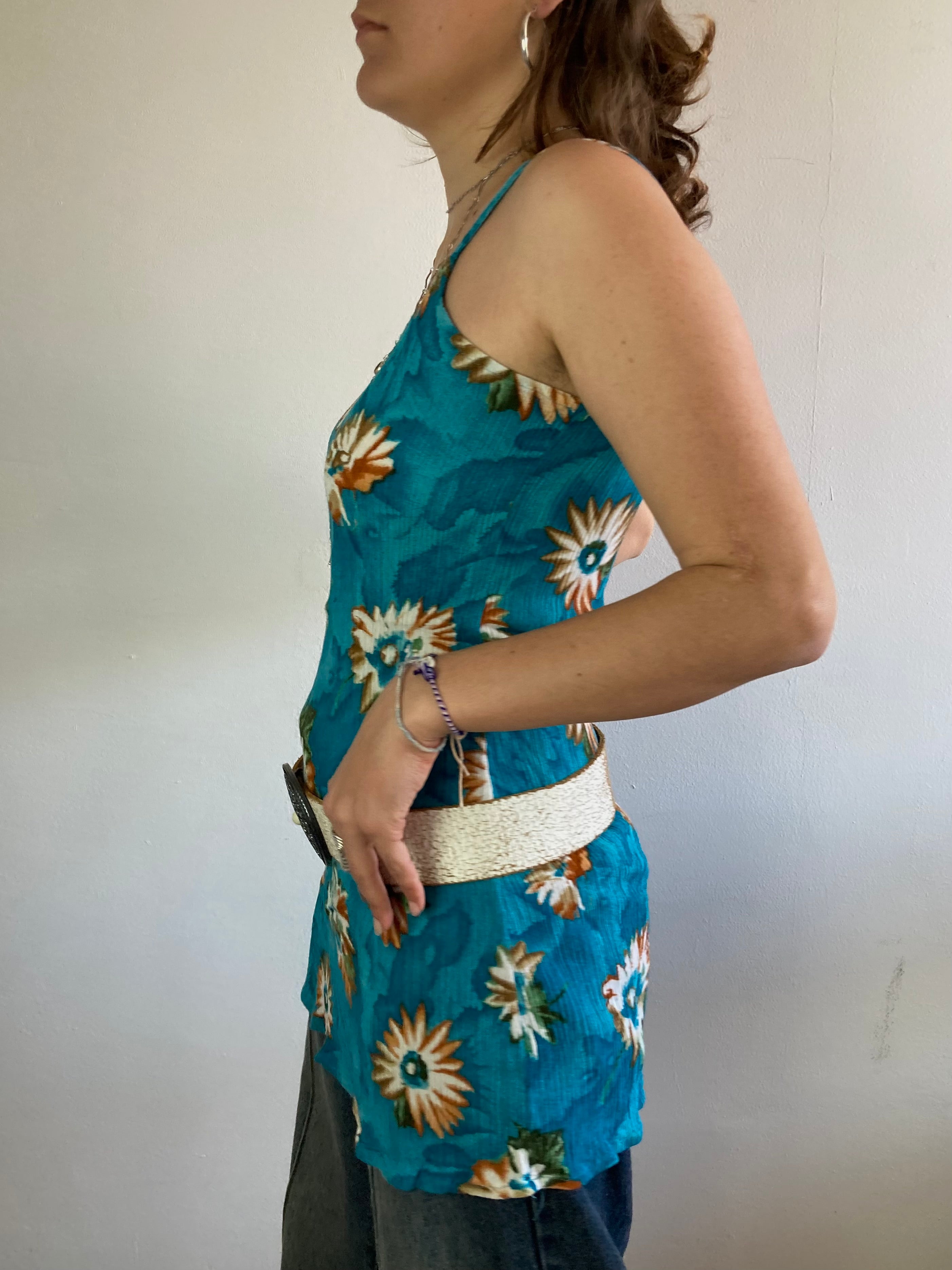 Dress Vintage Blue Layering Made in Bali Sarikarya Women – S