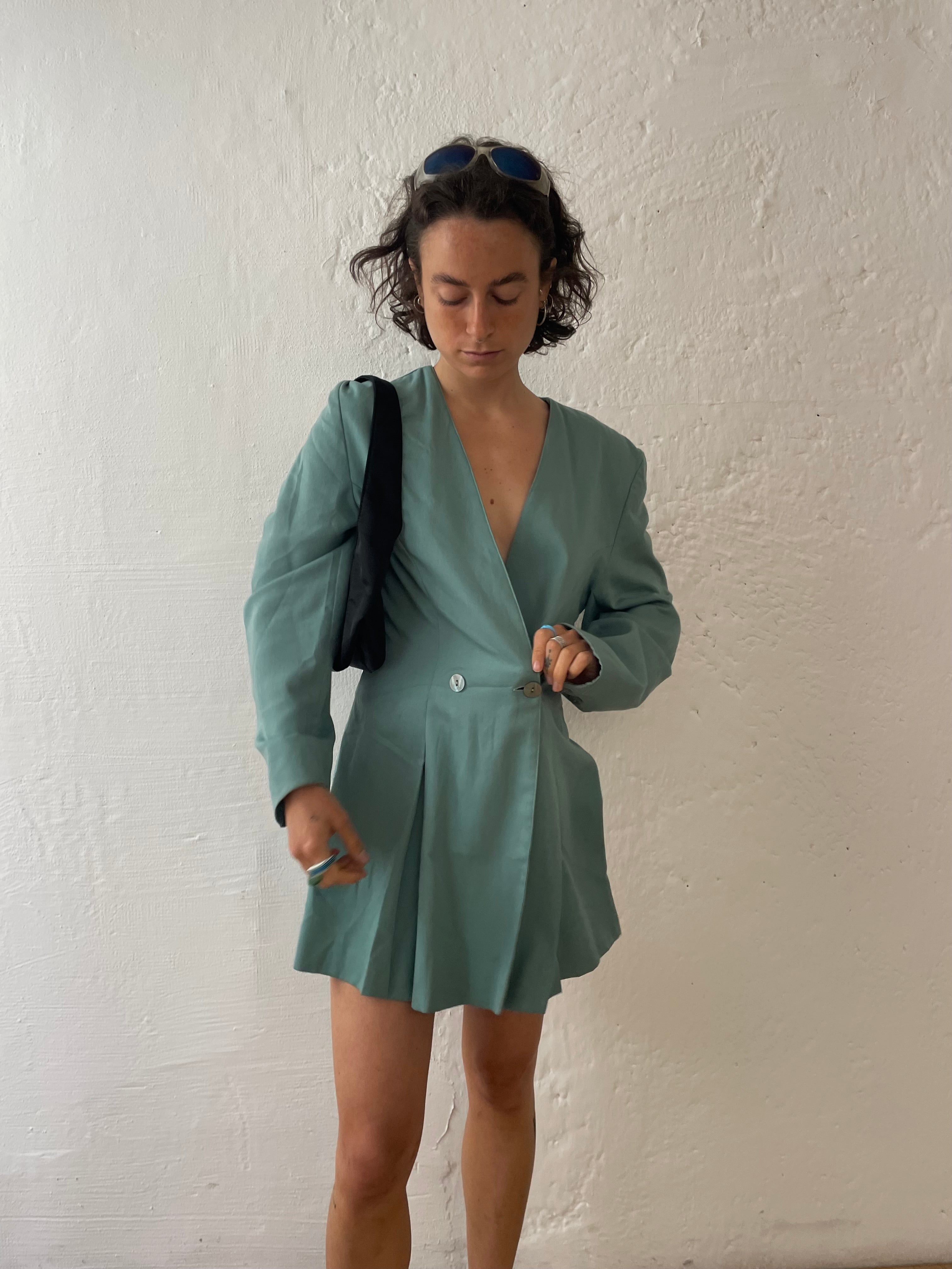 Langer Blazer oder kurzes Kleid M - Kleiderhaufen - Default Title