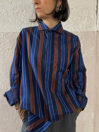 Longsleeve blau Frühlingshemd - Kleiderhaufen - Default Title