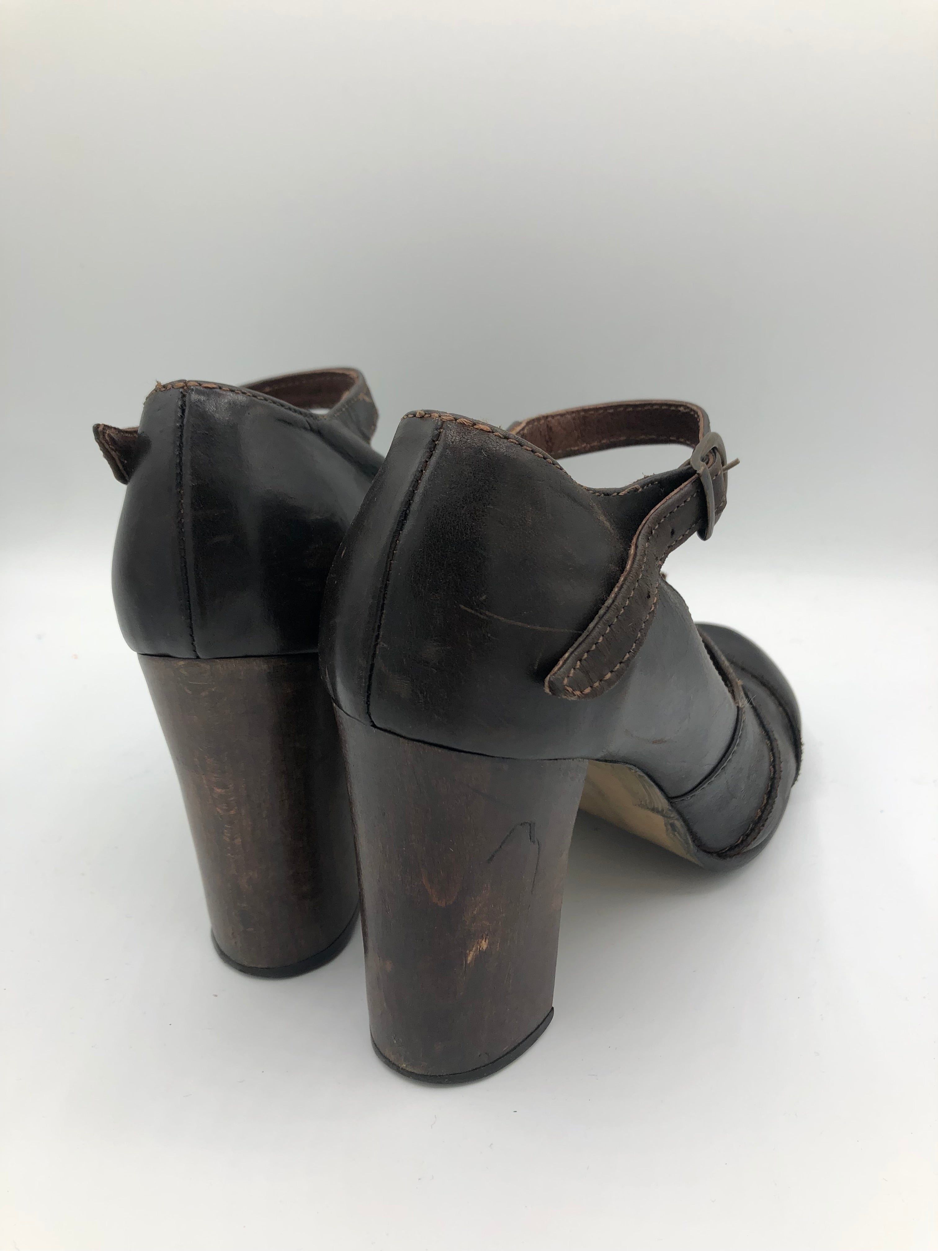 Extreme Leder Hohe Schuhe - Kleiderhaufen - Default Title