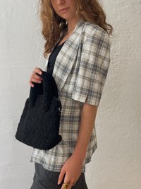 Kariertes Kurzarmhemd M - Kleiderhaufen - Default Title