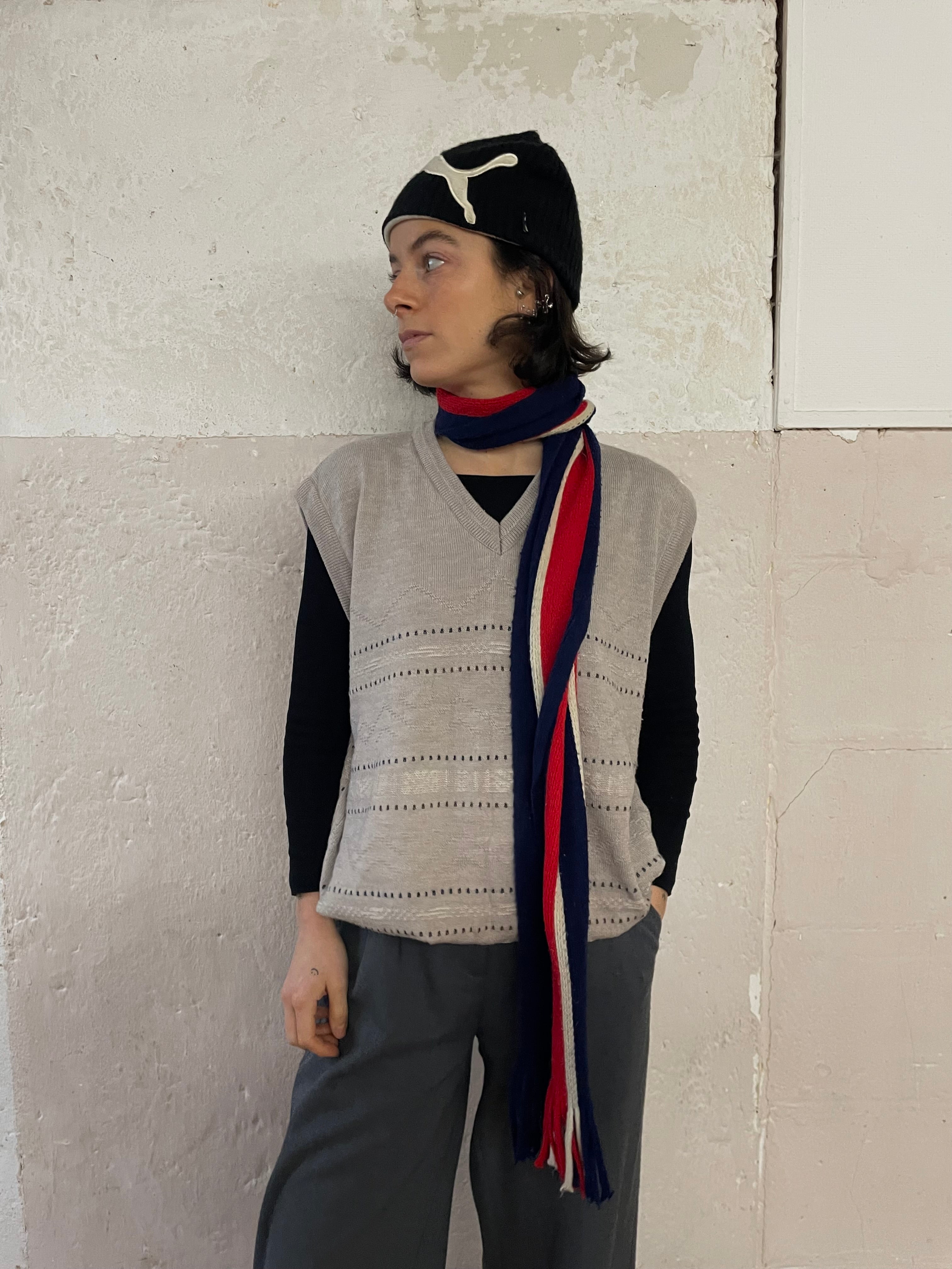 Woll Pullunder Creme Sweater - Kleiderhaufen - Default Title