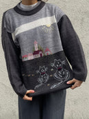 Wool Sweater Cats included - Kleiderhaufen - Default Title