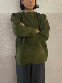 Krokodil grün Top zum layern - Kleiderhaufen - Default Title