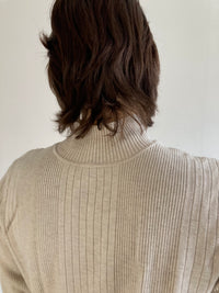 Long Sleeve Shirt Cream Layering Women – M