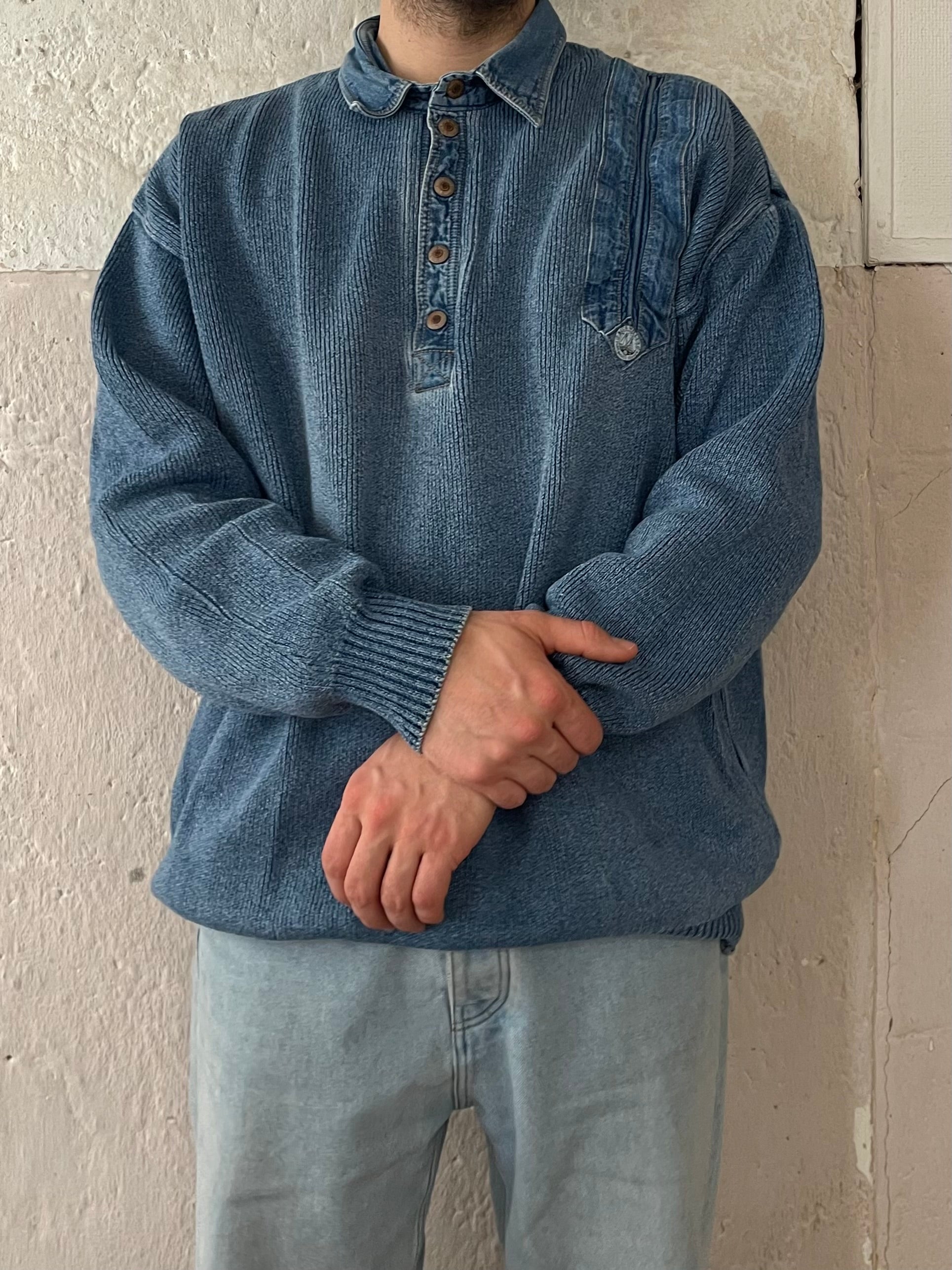 Blue Willis Sweater - Kleiderhaufen - Default Title