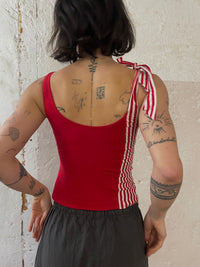 Red Y2K Top S - Kleiderhaufen - Default Title