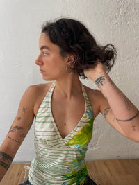 Rückenfreiese Y2K Top M - Kleiderhaufen - Default Title