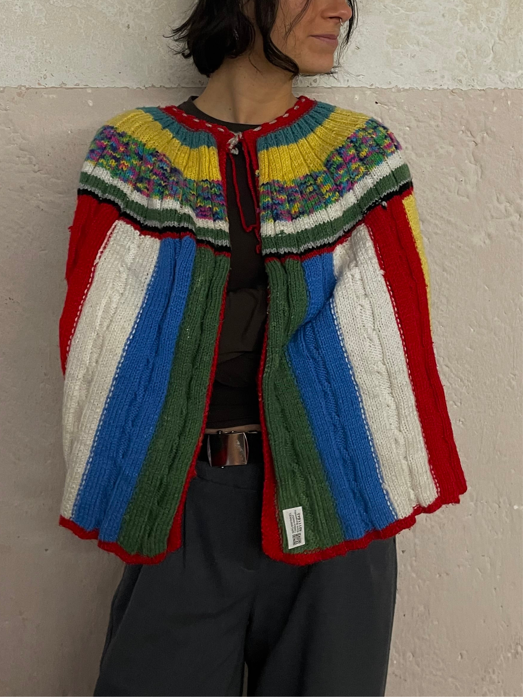 Wunderschöner Poncho Handmade - Kleiderhaufen - Default Title