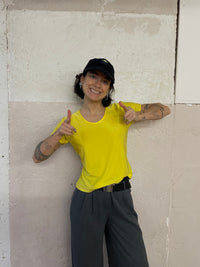 Zitronen Gelb Top - Kleiderhaufen - Default Title