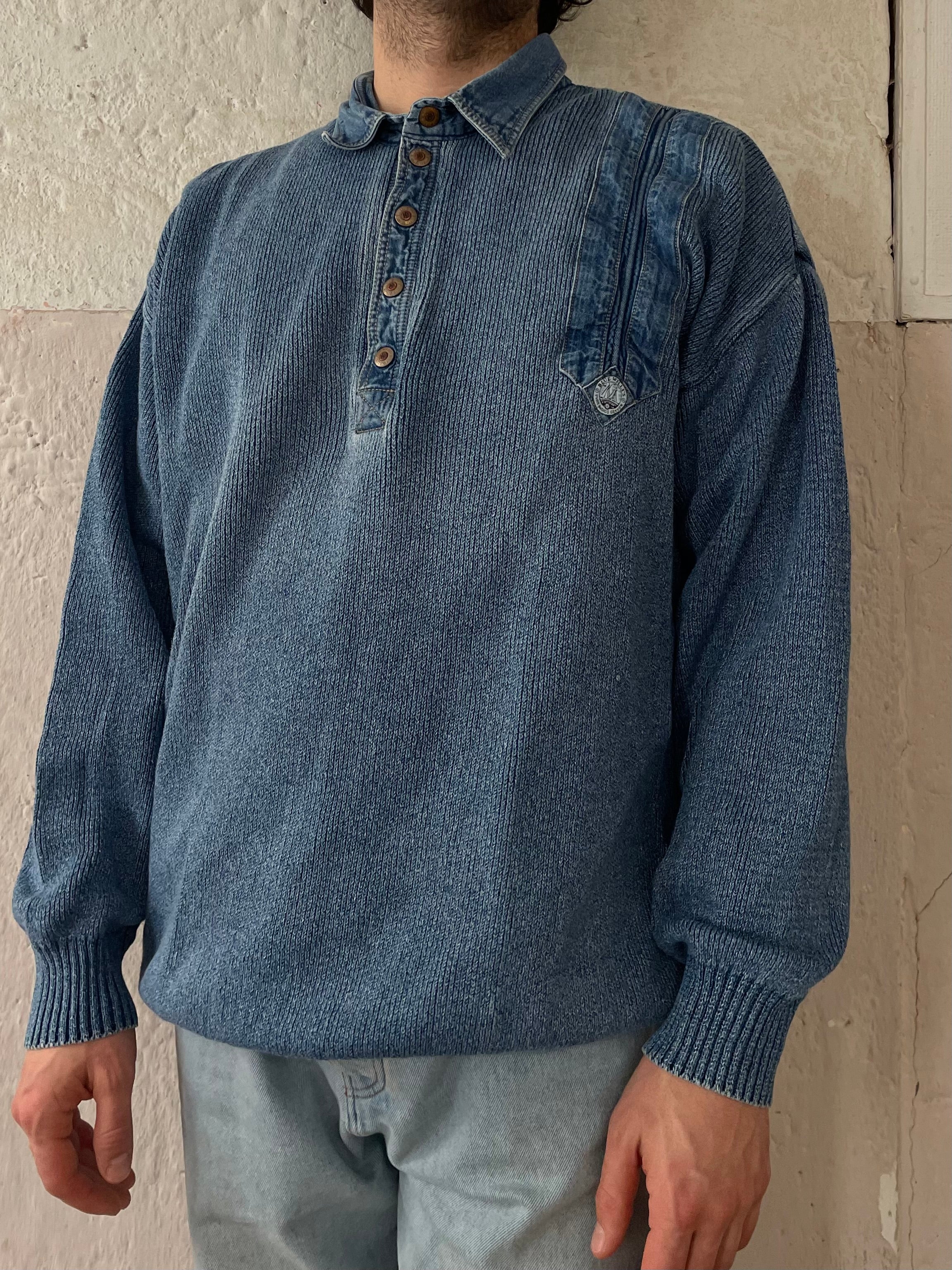 Blue Willis Sweater - Kleiderhaufen - Default Title
