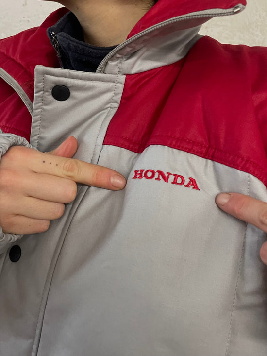 Original Vintage Honda Jacket mit abnehmbaren Ärmel