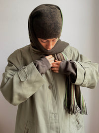 EWM Pure Classic Trenchcoat Green Unisex - M