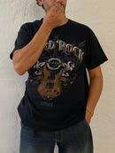 Hard Rock Tshirt Schwarz Rome L