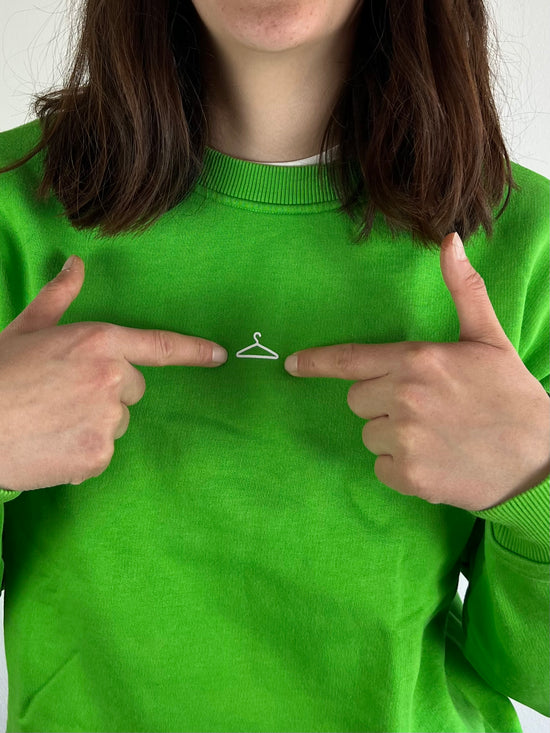 Sweater Layering Long Sleeve Green Unisex – M