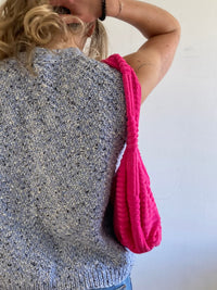 Shoulder Bag Pink Mini Bag Vintage Style Women – One Size