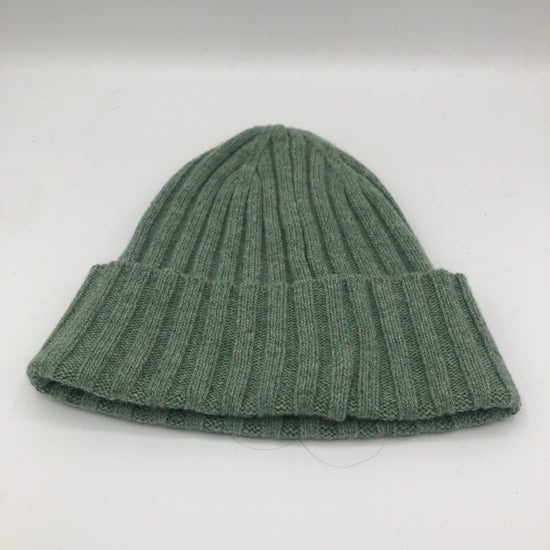 Beanie Unisex Warm Green-Grey – One Size