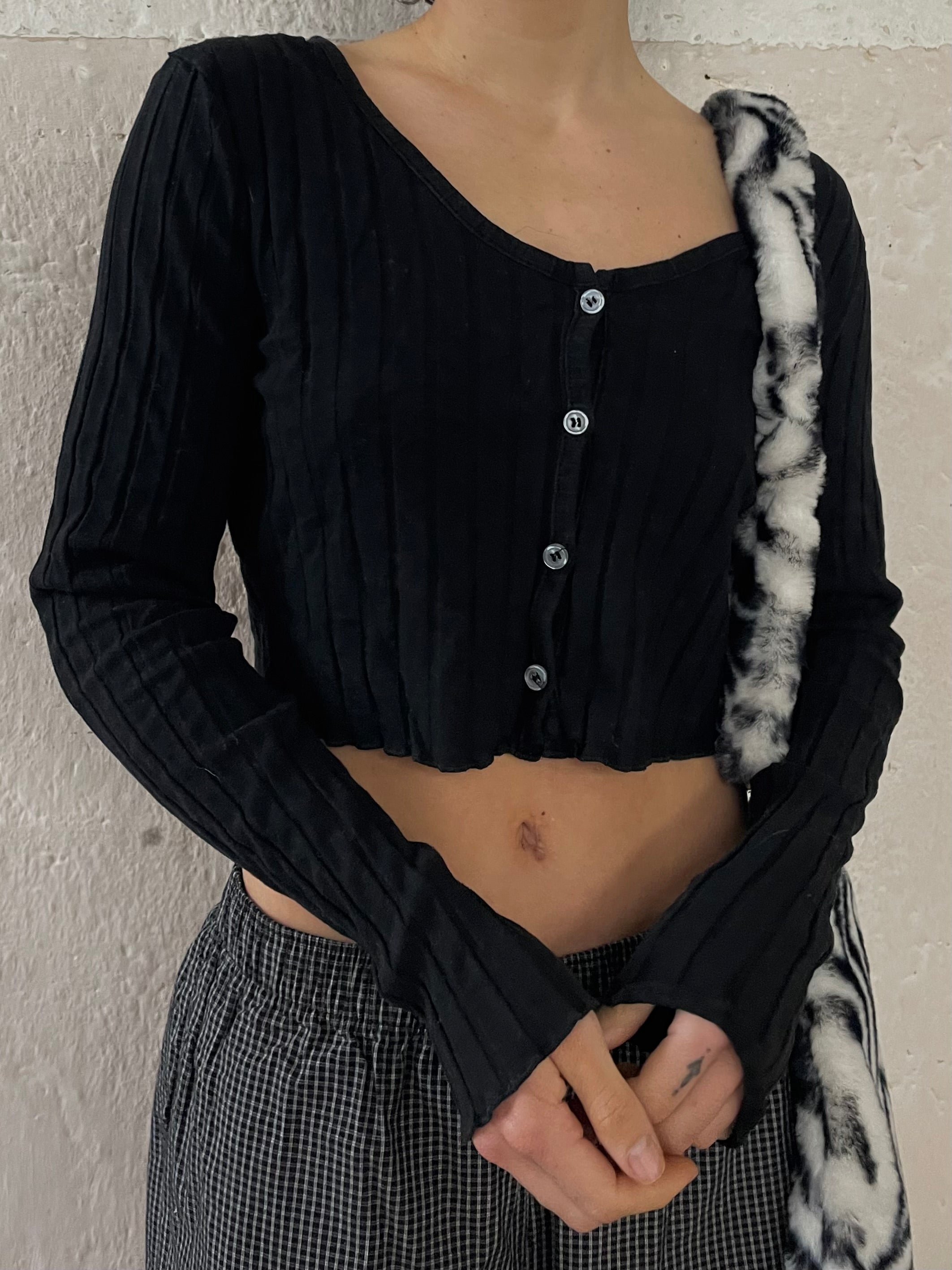 longsleeve zum knüpfen S/M - Kleiderhaufen - Default Title