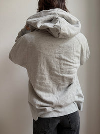 Cap Sweater Jacket Grey Unisex - XL