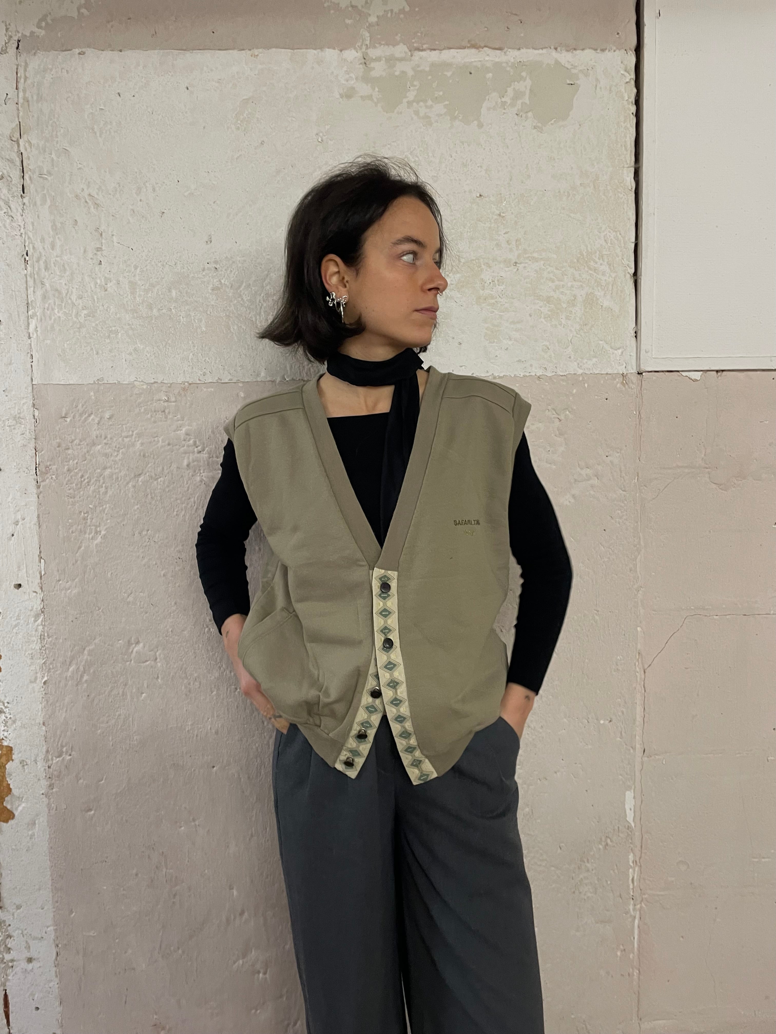 Italienische Süße Weste Safari TIme - Kleiderhaufen - Default Title