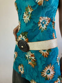 Dress Vintage Blue Layering Made in Bali Sarikarya Women – S