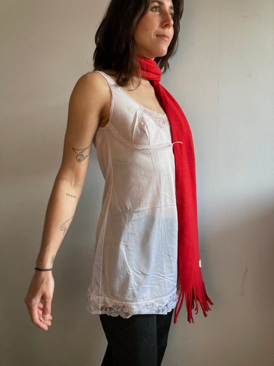 Nightdress Y2K Lace Trim Layering Top Dress Pink Women – S