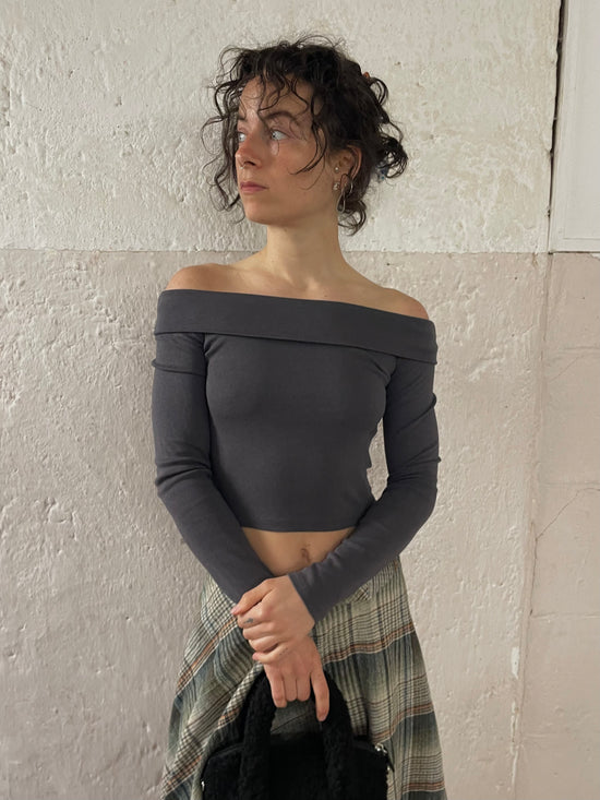 Clockhouse Schulterfreies Top M