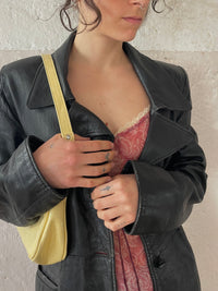 Vintage Ledermantel M