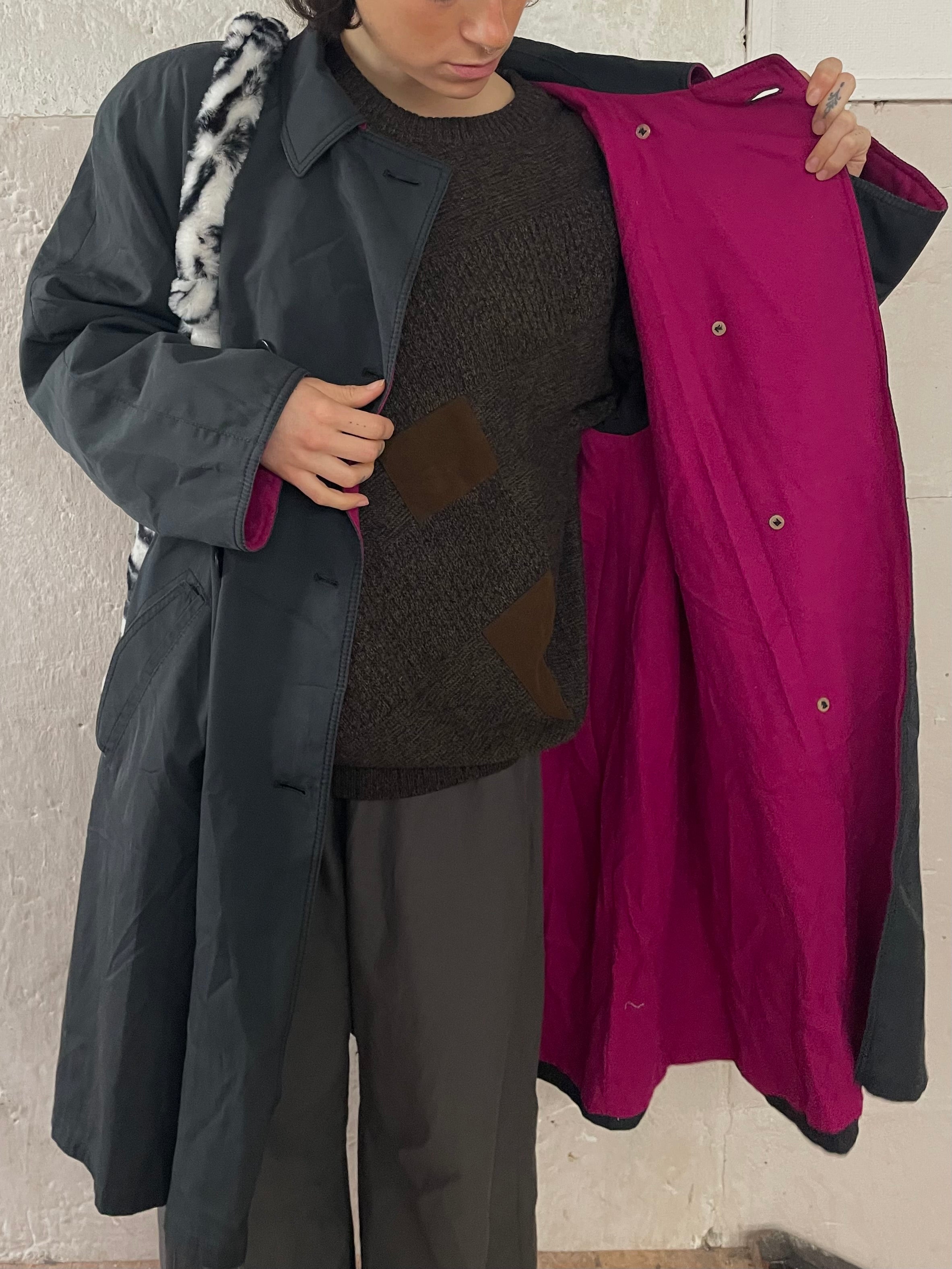 Incom Trenchcoat mit sweet Pink - Kleiderhaufen - Default Title